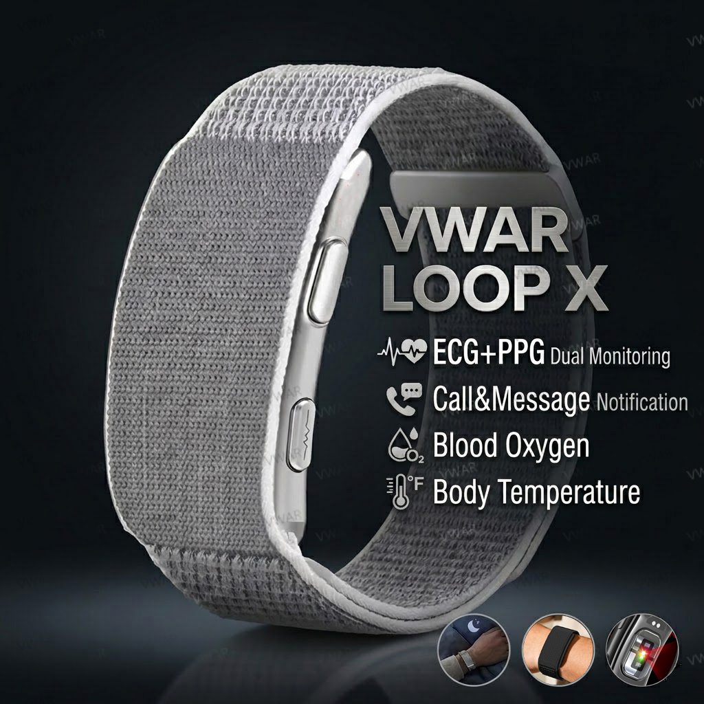 Xbody Health & Wellness Wayne Nj - VWAR Loop X EKG Smart-Armband Herzfrequenz