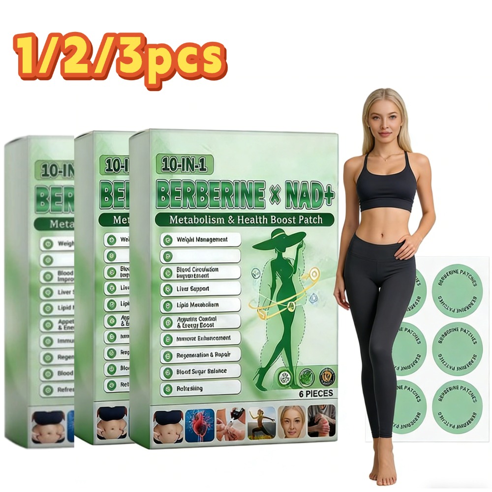 Xbody Health & Wellness Wayne Nj - 10-in-1 Berberine x NAD+ Gewichtsmanagement-Pflaster, einfach