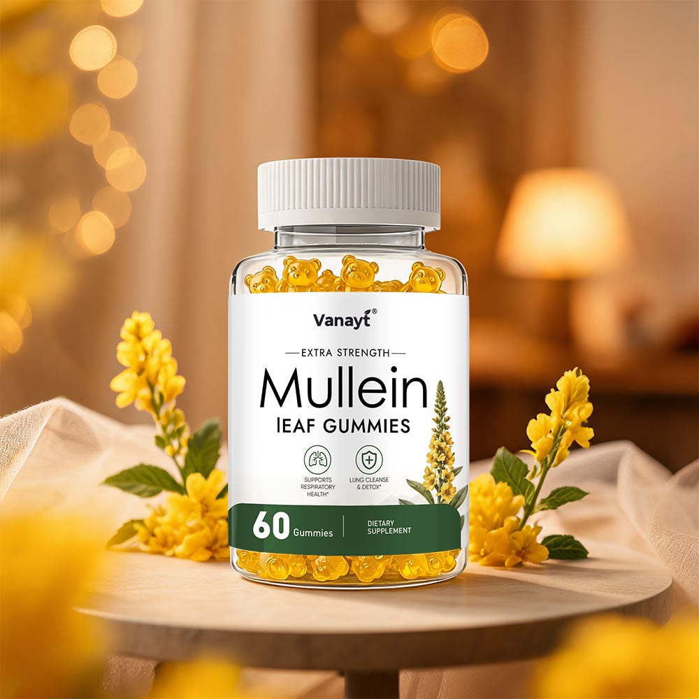 2000mg Königskerzenblatt-Gummi – Health Wellness Gummies Bewertung und Preis