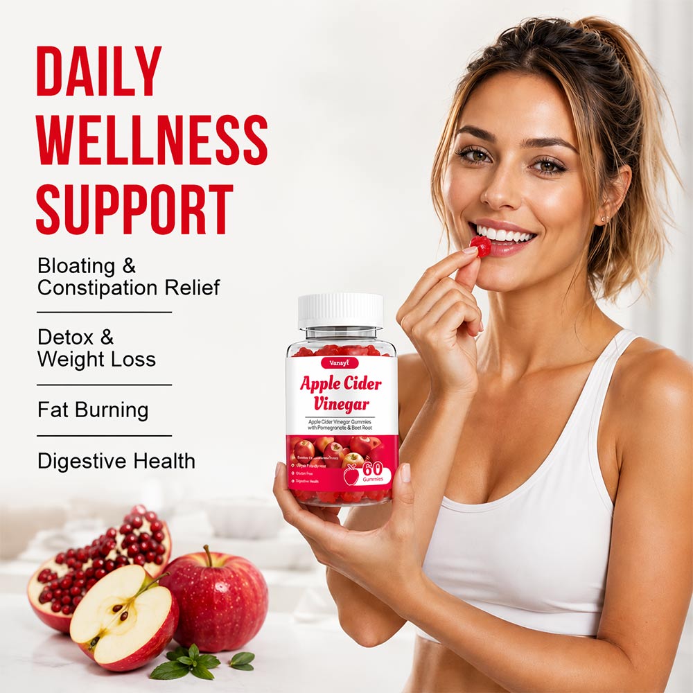 Apfelessig-Gummibärchen mit Gr – Health Wellness Gummies Bewertung und Preis