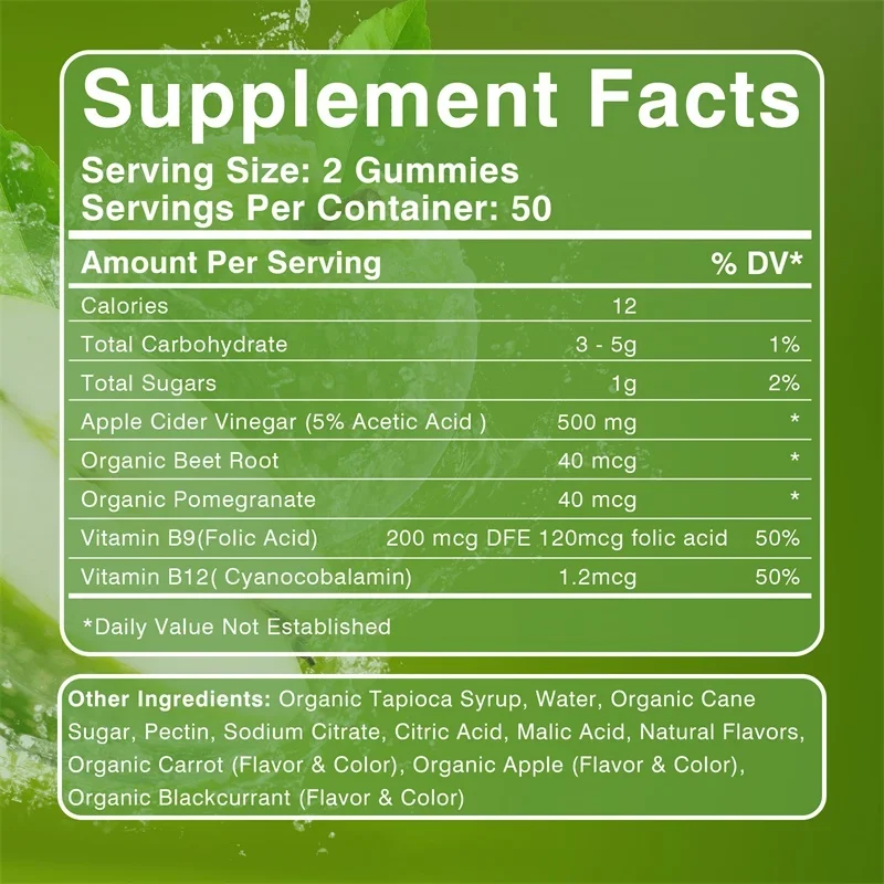Keto-Gummibärchen – mit Apfele – Health Wellness Gummies Bewertung und Preis
