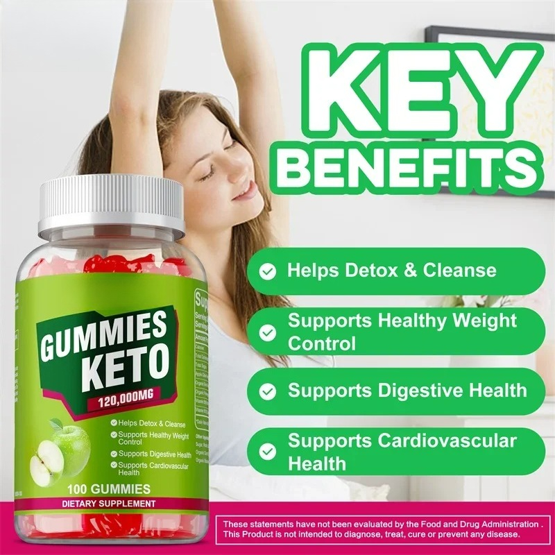 Keto-Gummibärchen – mit Apfele – Health Wellness Gummies Bewertung und Preis