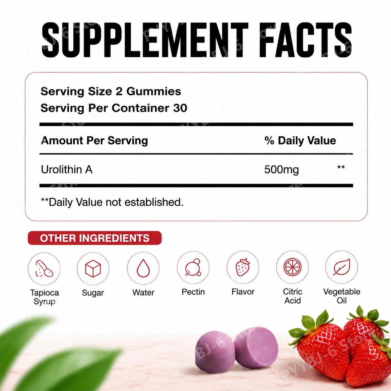 Docteat Urolithin A Gummibärch – Health Wellness Gummies Bewertung und Preis
