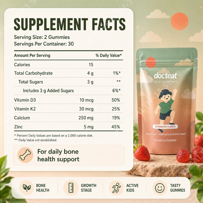 Kinder-Kalzium-Gummibärchen mi – Health Wellness Gummies Bewertung und Preis