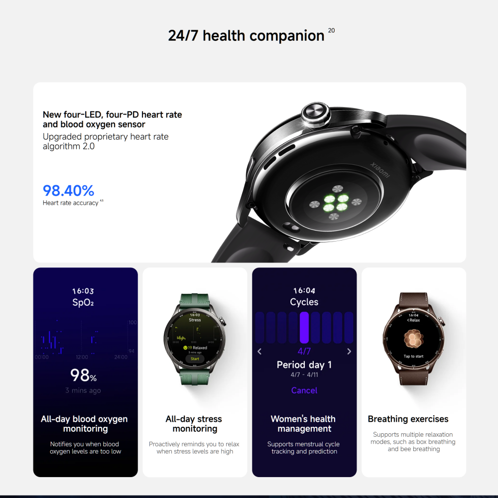 Globale Version Xiaomi Watch S – Xbody Health & Wellness Wayne Nj Bewertung und Preis