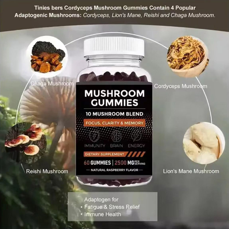 Pilz-Gummibärchen zur Unterstü – Health Wellness Gummies Bewertung und Preis