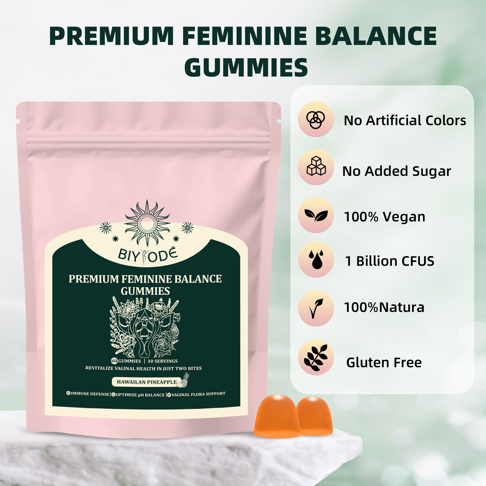 Premium-Damen-Balance-Gummis f – Health Wellness Gummies Bewertung und Preis